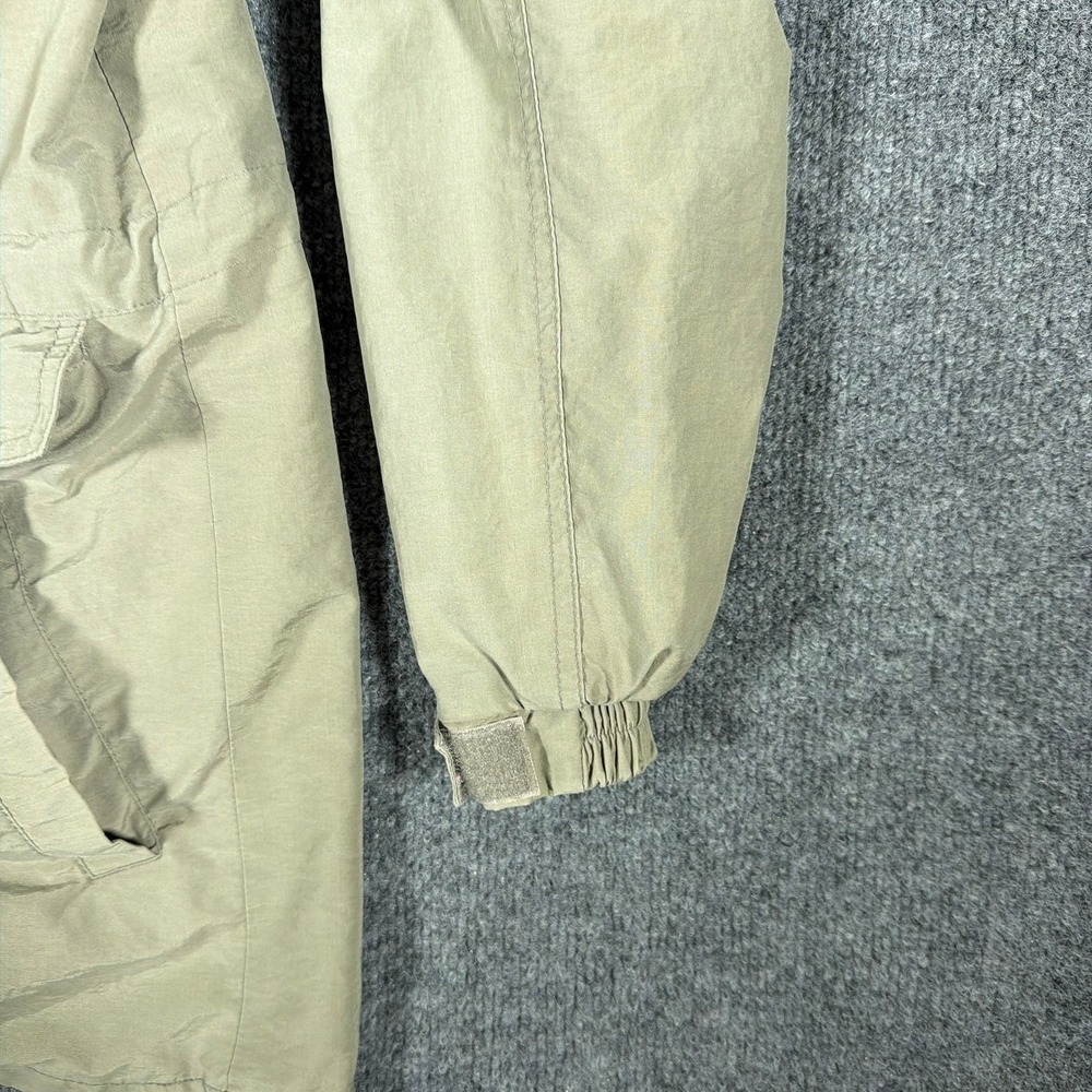 Northern Reflections Field Jacket Mens Small Vintage Khaki Tan Hooded Utility - Picture 4 of 15